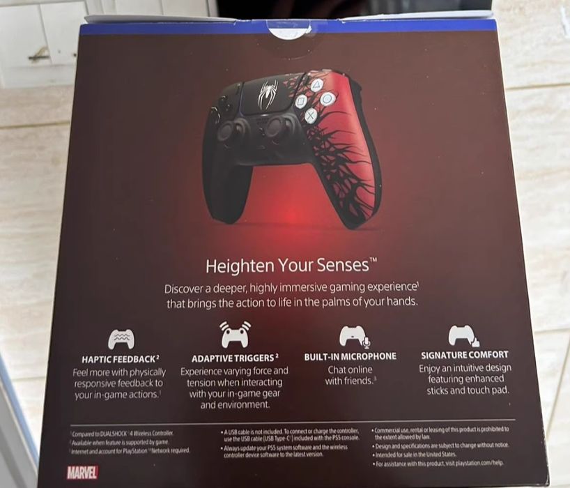 Comando PS5 Edição Limitada Miles Morales