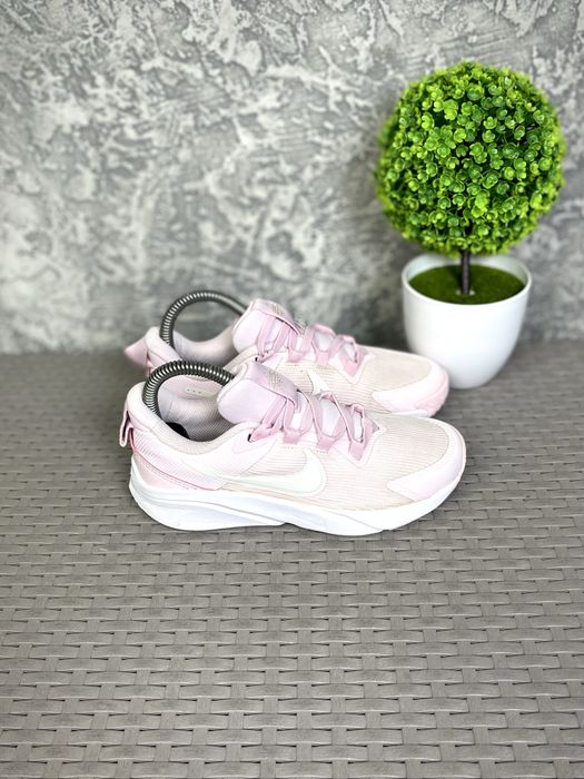 Nike Star Runner кроссовки 32 размер детские беговые розовые