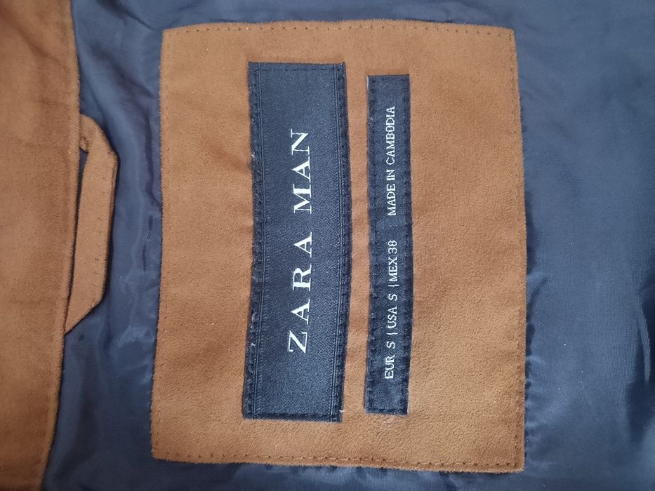 Куртка замшева Zara
