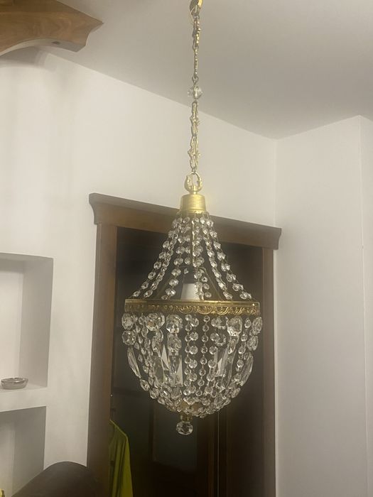 Lampa wiszaca krysztalki