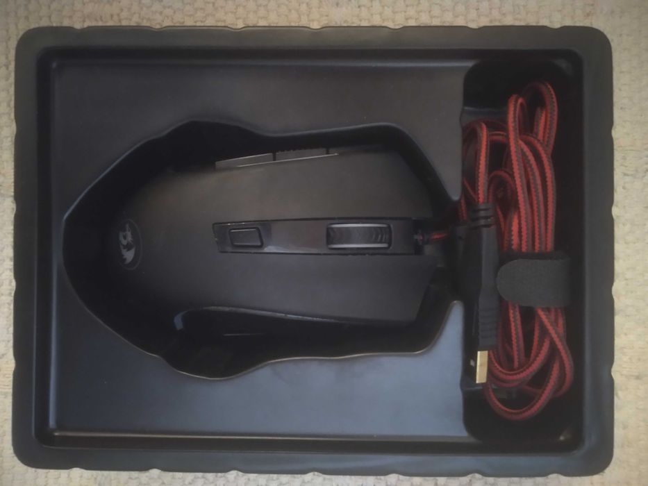 Стан нової, ігрова миша Redragon Nothosaur USB Black (RED-M606)