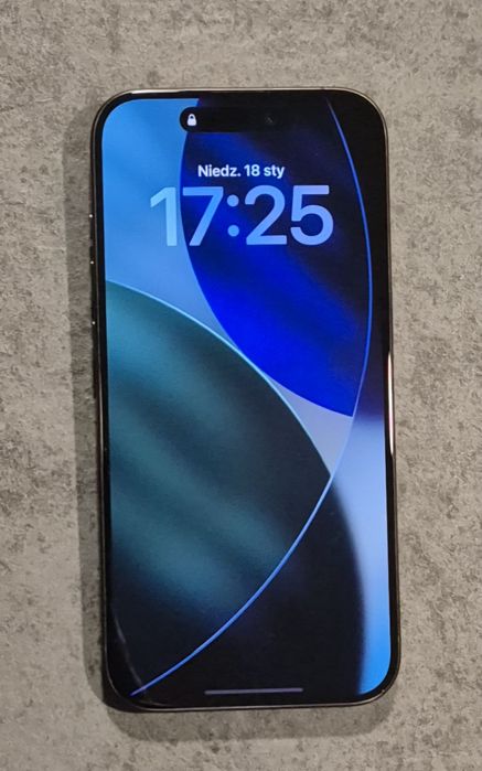 iPhone'a 15 Pro Black Titanium 256GB