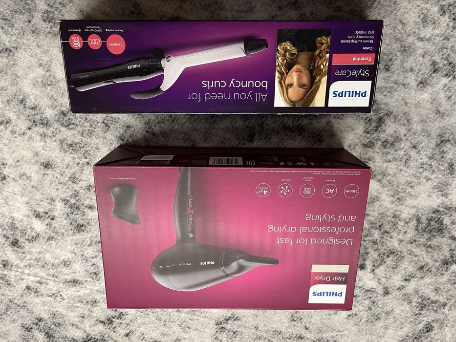 Набір фен плойка