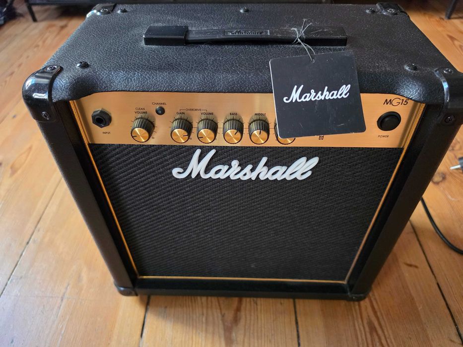 Wzmacniacz gitarowy Marshall MG15G (15W) – Stan idealny / Jak nowy - Almost new condition