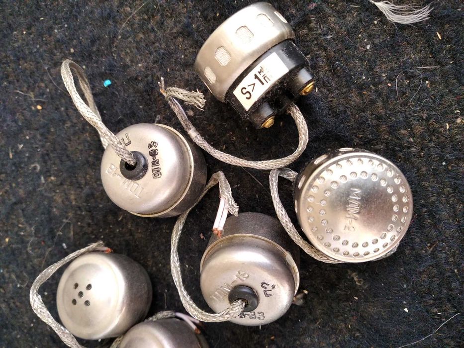 Микрофоны мдм,  мдк, тдк, ткэ.