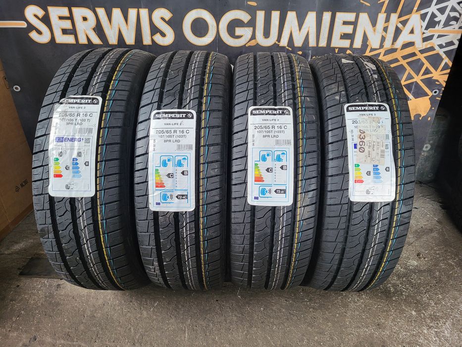 Opony letnie 205/65/16C Semperit Nowe 22rok