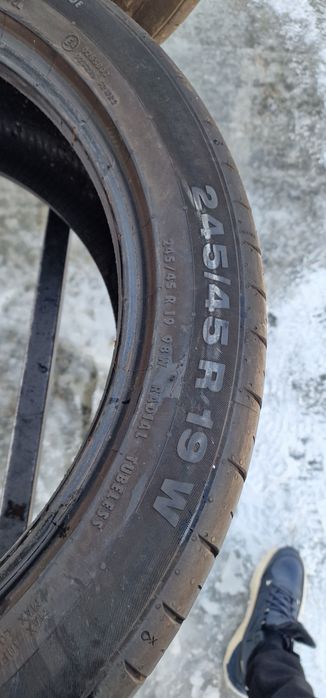 Літо 245/45/R19 7.2 мм 2шт Continental SportContact Колеса Склад