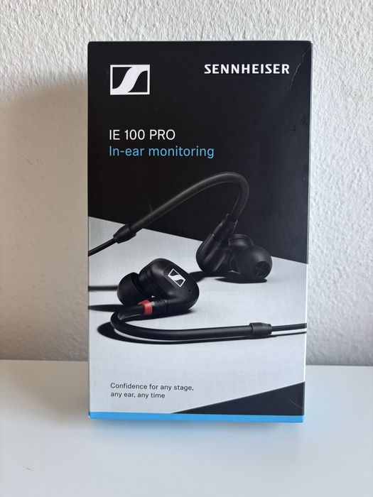 Sennheiser IE 100 PRO – Auscultadores In-Ear de Monitorização  Novos