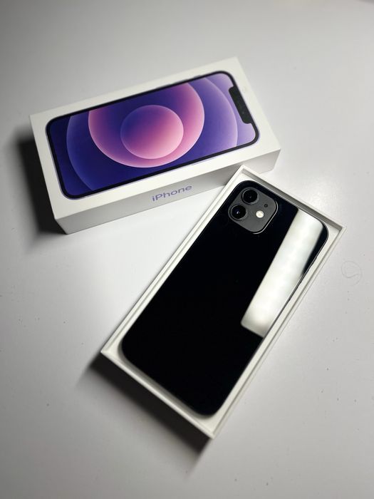 IPhone 12 Black 256GB + pudełko + kabel ładujący Wrocław