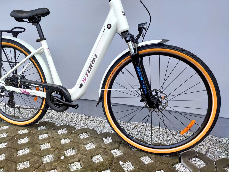 Rower Elektryczny Damka Damski STORM E-DIAMOND PRO 1.0 28″