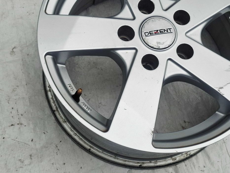 alu felga aluminiowa vw golf touran caddy seat toledo altea leon skoda octavia audi a3 dezent 49292 15 cali et 43 5x112