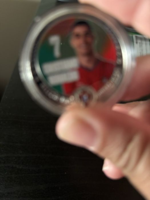 Moeda Prateada Cristiano Ronaldo – eCoins Mundial 2026