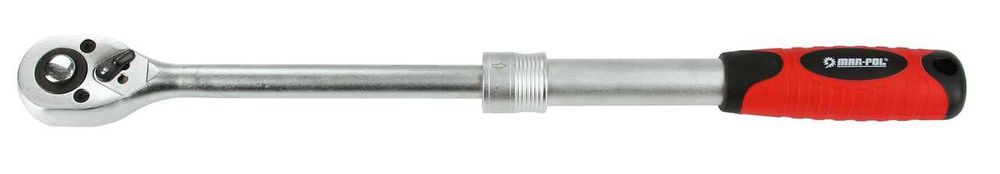 1/2" телескопическая трещотка Mar-pol M53573 44см, трищотка