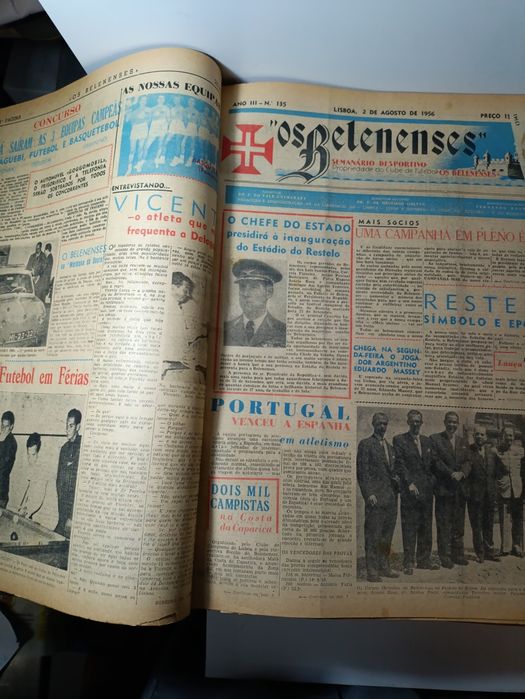 FC Os Belenenses - Rara compilação de Jornais
