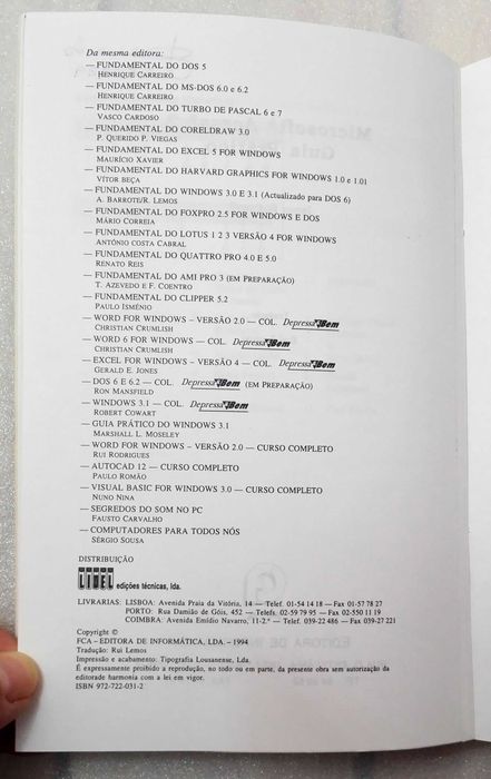 Livro Guia Práctico - Microsoft Access 264750578518145124