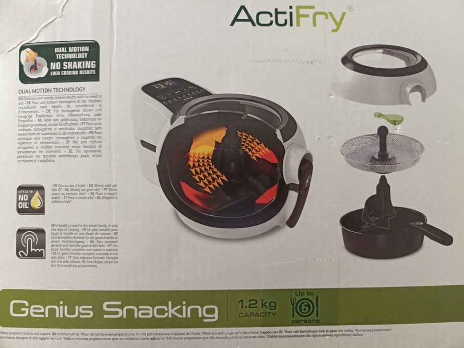 ActiFry Genius Snacking Tefal usada