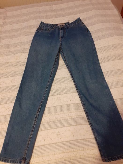 Spodnie jensy Bershka 34 wysoki stan