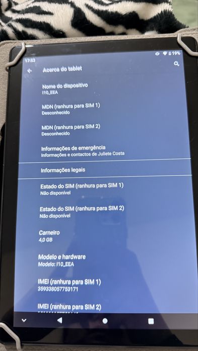 BMAX Tablet i10 _EEA cor preto