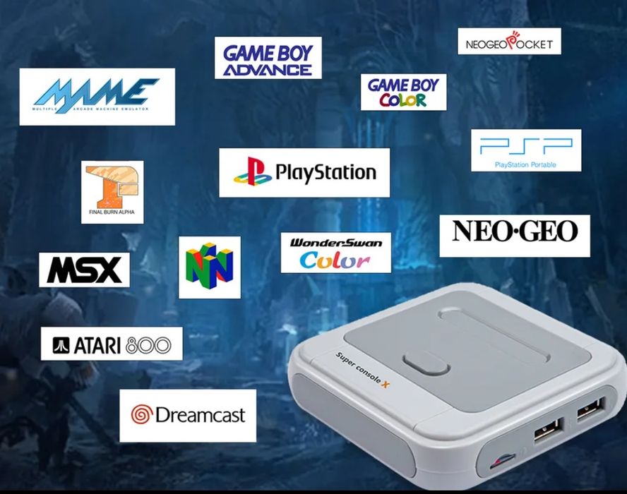 Box retro gaming promoção