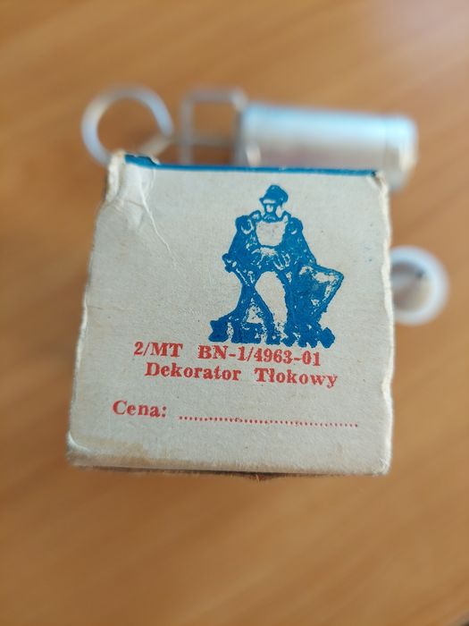 Dekorator tłokowy prl do ciast i deserów