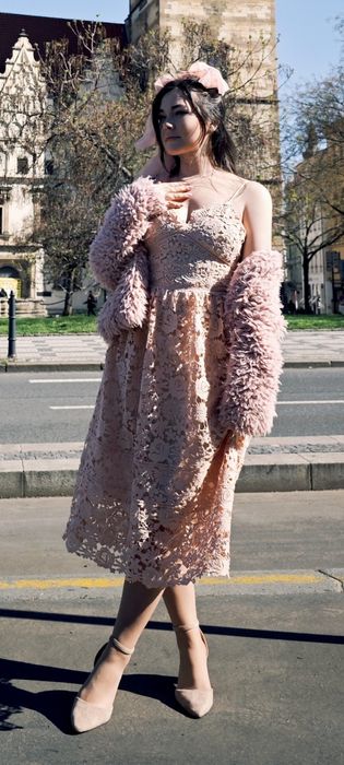 Світло-рожева сукня Effeny