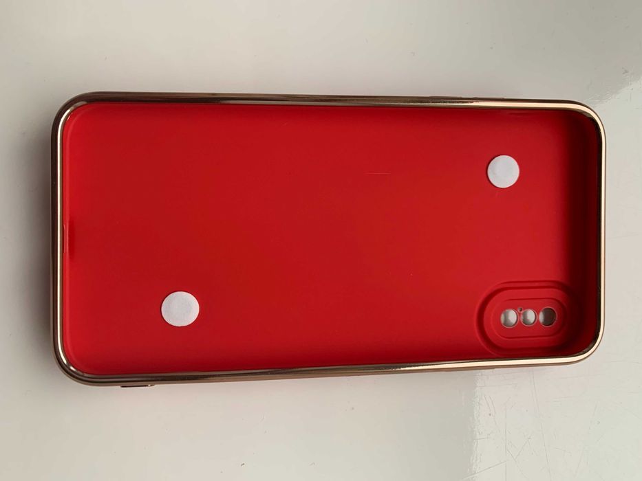 Чохол для iPhone XS Max замшевий браслет із сердечками