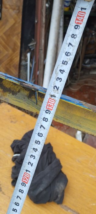 Рами від стелажів з кутника 40х40 розмір 750 см на 1300 см 16 шт