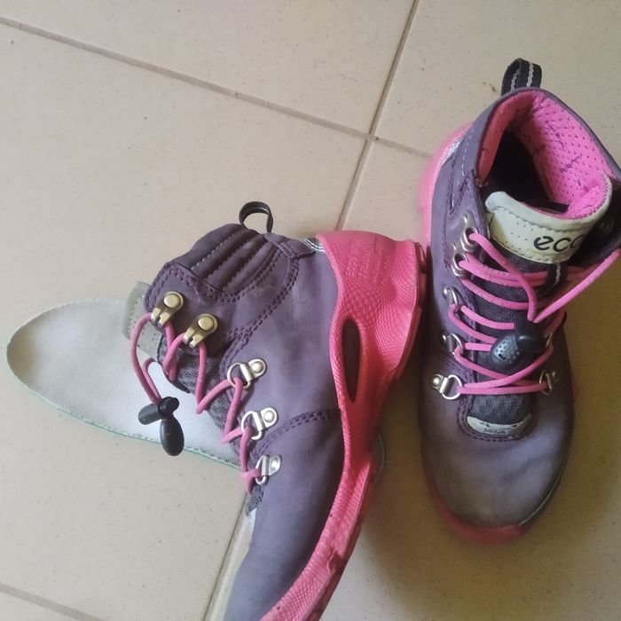 Buty trekkingowe skórzane Ecco dziewczęce 31, 30,5