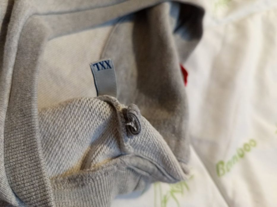 Moncler oryginalne lęgit bawełniane regular luksusowe bluzy męskie jak nowe