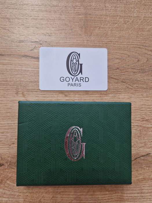 Portfel cardholder goyard zielony