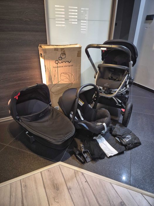 Wózek dziecięcy, KOMPLETNY Quinny buzz xtra + akcesoria! Idealny!