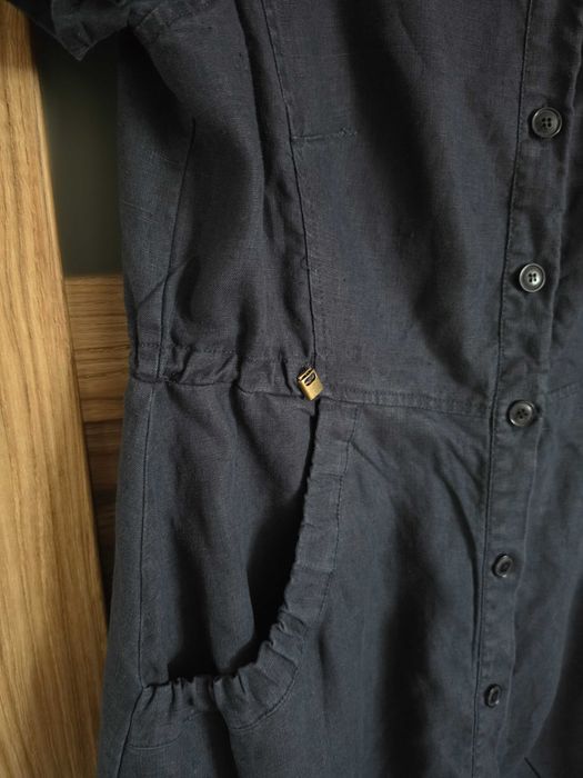 Sukienka Cappuccini, oversize, 100% len, r. 42/XL