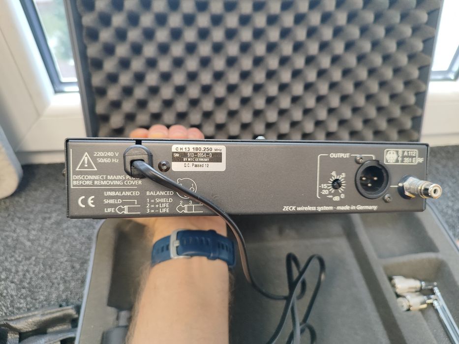 System mikrofon bezprzewodowy Zeck Daisy DS 1A – kompletny zestaw