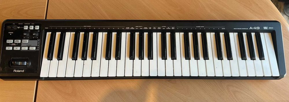 Roland A-49 BK Controlador MIDI USB 49 Teclas
