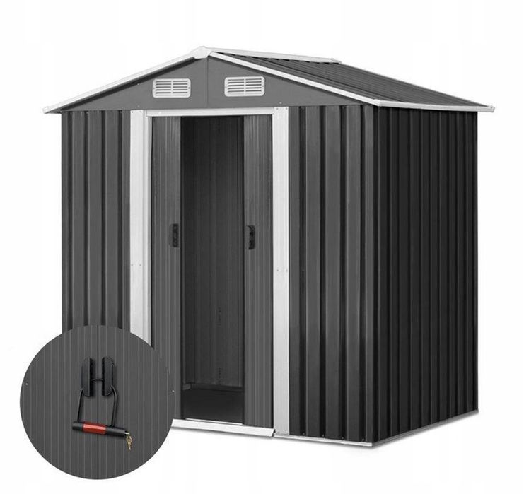 Domek Narzędziowy Schowek Ogrodowy 2X2,6X1,9M Bass