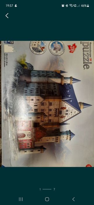Zestaw zabawek dla dzieci nerf Endo Ravensburger gry puzzle