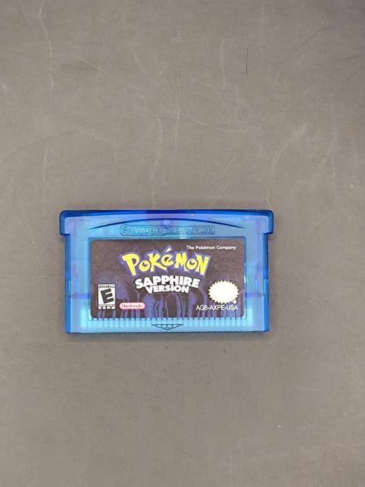 Pokémon Sapphire Version - Game Boy Advance (GBA / SP / DS)