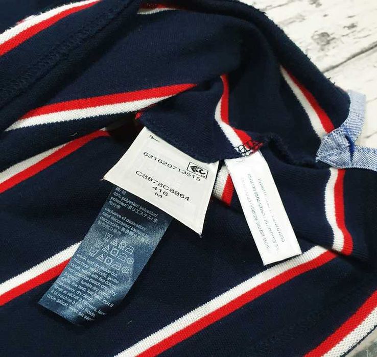 Tommy Hilifger * koszulka polo * paski * męska * M