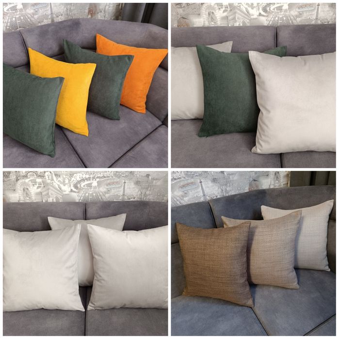 Наволочки на декоративні подушки в наявності