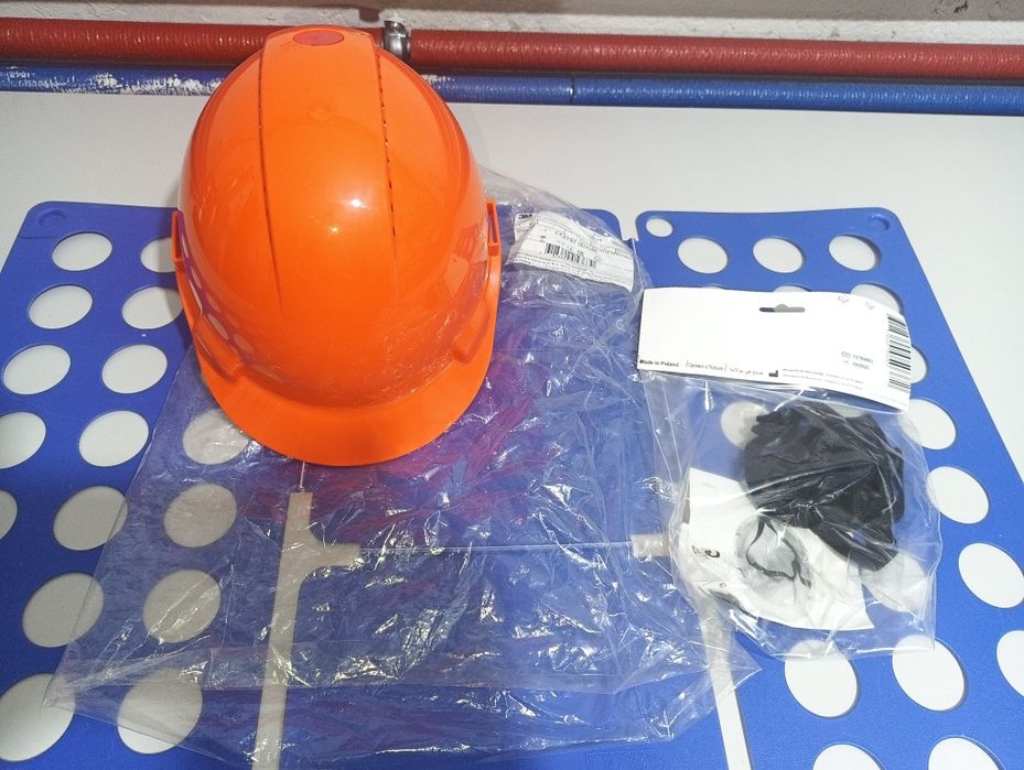 Kask budowlany nowy