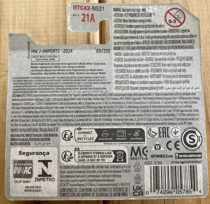 '15 Mazda MX-5 Miata Hot Wheels 2024