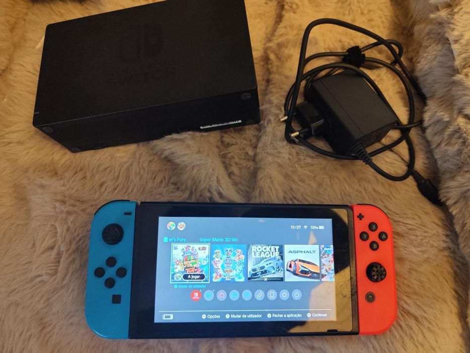 Nintendo switch em excelente estado