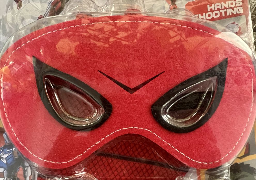 Pack acessórios homem aranha NOVO