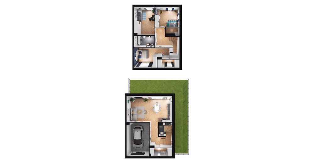 Inteligentny dom 118,87 m2 w standardzie