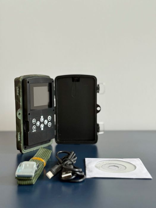 Fotopułapka kamera leśna powiadomienia MMS SIM GSM SMS 42IR 12MPFullHD