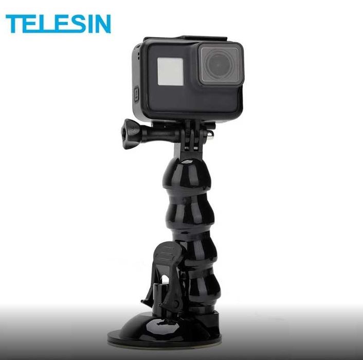 Шарнирное крепление присоска Telesin для GoPro/Xiaomi/ Sony/DJI/Insta