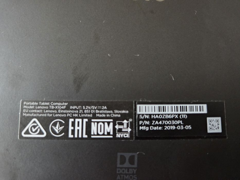Tablet Lenovo E10