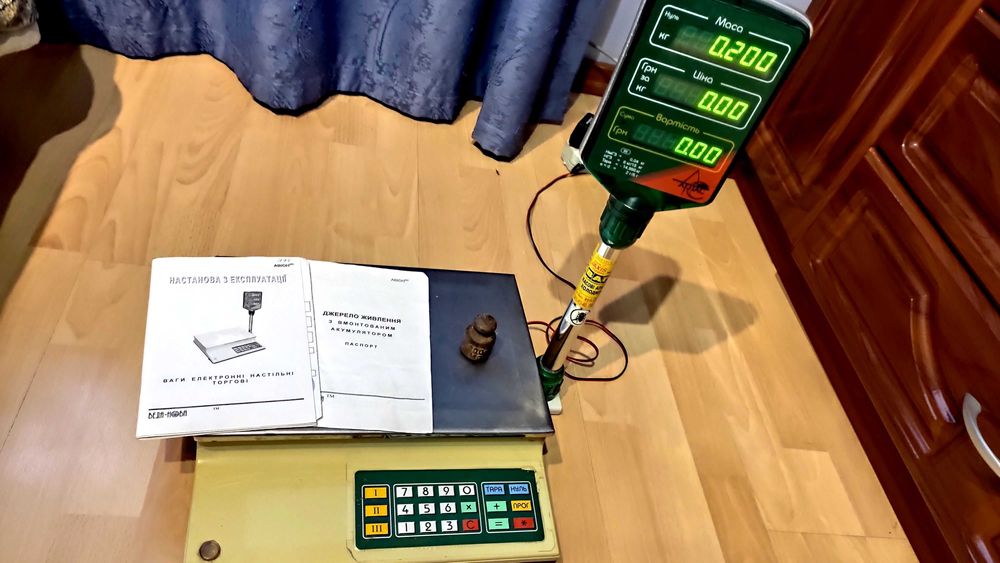 Вага торгова фірми ,, Atlas'' Mettler Toledo Tiger