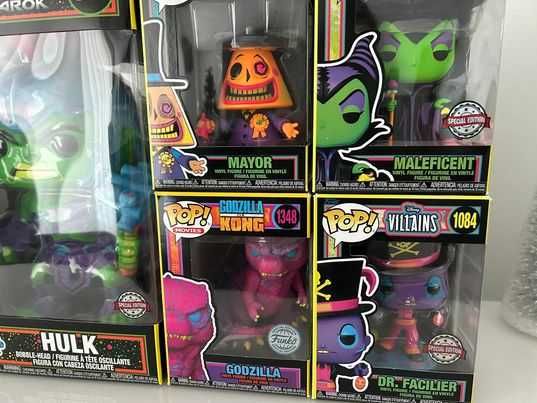Funko POP black light luz negra