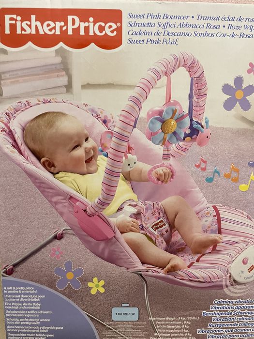Espreguiçadeira de bebé Fisher-Price